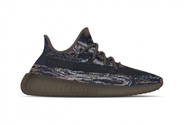Hình ảnh Adidas YEEZY BOOST 350 V2 'MX Rock' với tông màu nâu trầm được tiết lộ
