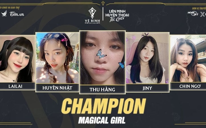Tốc Chiến: Magical Girl vô địch giải đấu nữ Vệ Binh Ánh Sáng