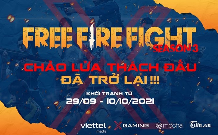 Giải đấu cộng đồng Free Fire Fight mùa 3 chính thức mở đăng ký