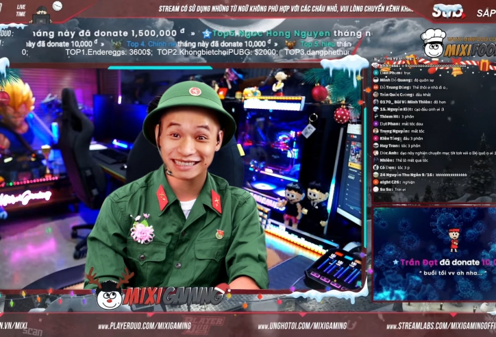 Độ Mixi tham dự Sao Nhập Ngũ 2021, nghỉ livestream 10 ngày