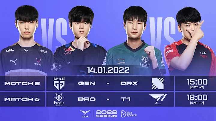 Kết quả LCK Mùa Xuân 2022 ngày 14/1: Ngài Morgan độ không nổi BRO