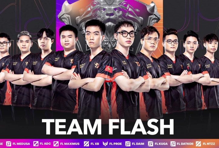Liên Quân Mobile: Team Flash công bố đội hình 'đông như quân Nguyên'