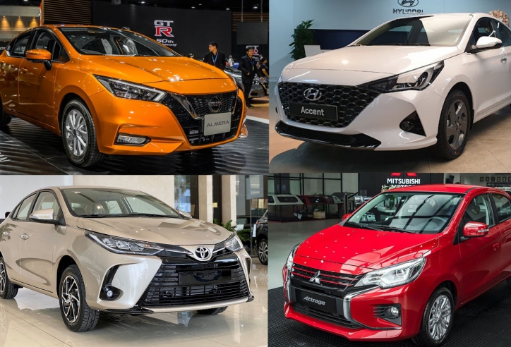Loạt mẫu sedan hạng B tung ưu đãi tháng 6: Nissan Almera 'xả kho' đón phiên bản mới