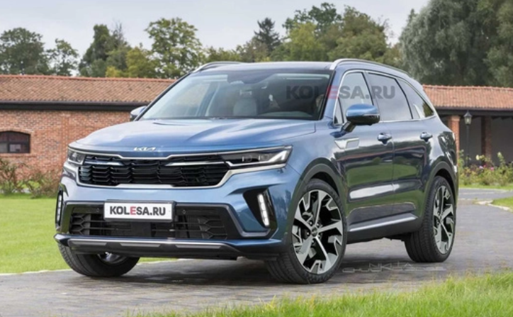 Kia Sorento 2023 sẽ ra mắt trong năm sau, cải tiến diện mạo, gây áp lực cho Santa Fe