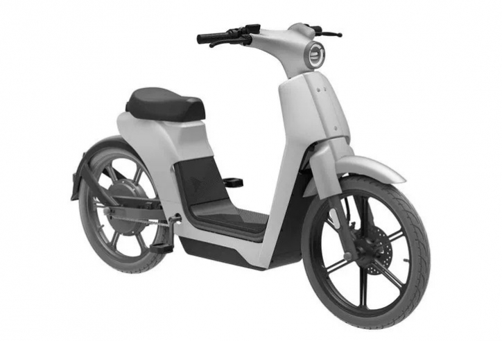 Honda Super Cub phiên bản thuần điện lộ diện, thiết kế rất lạ nhưng cũng rất quen