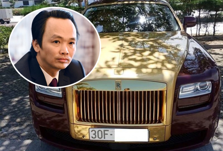 Phiên đấu giá thất bại, Rolls-Royce Ghost mạ vàng của ông Trịnh Văn Quyết 'ưu đãi' còn 9,7 tỷ đồng