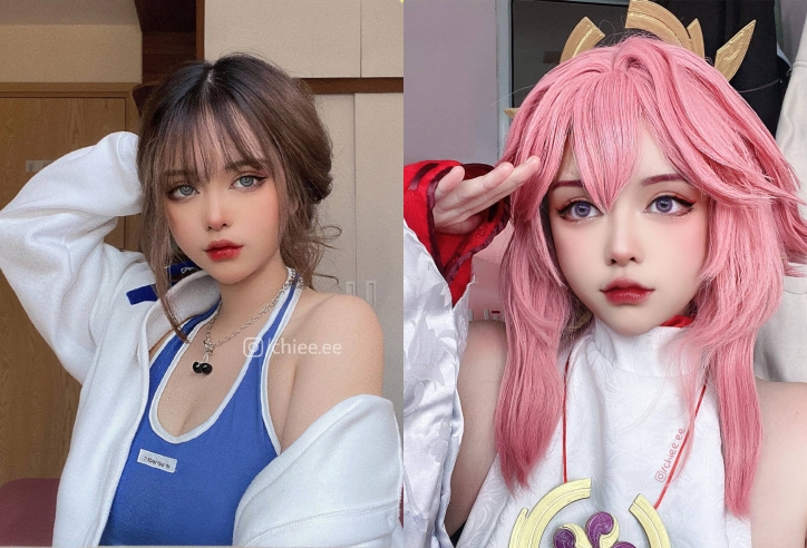 Nữ game thủ Genshin Impact cosplay kỷ niệm ngày kết thúc banner Yae Miko