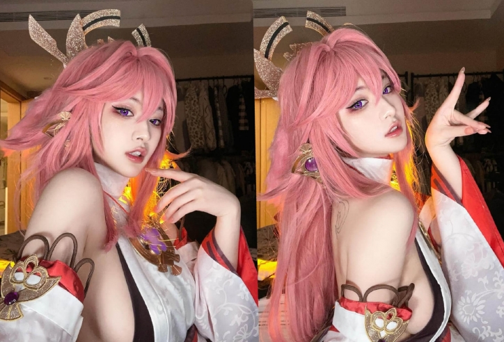 Ngắm màn cosplay Yae Miko quyến rũ từ game thủ Trung Quốc
