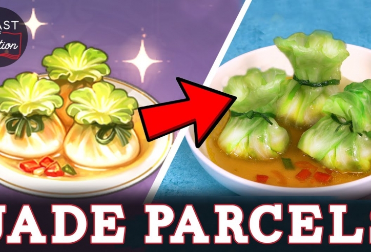 Game thủ mang thức ăn trong Genshin Impact ra ngoài đời thật