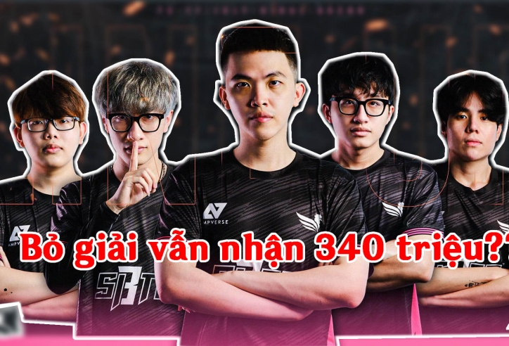 Không làm mà vẫn có ăn, SBTC Esports bỏ giải vẫn lĩnh 340 triệu đồng tiền thưởng