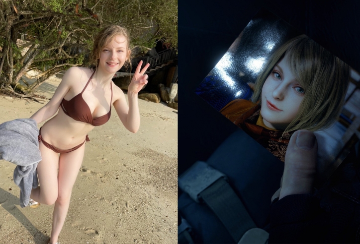 Thì ra cô gái xinh đẹp này là nguyên mẫu của Ashley trong Resident Evil 4