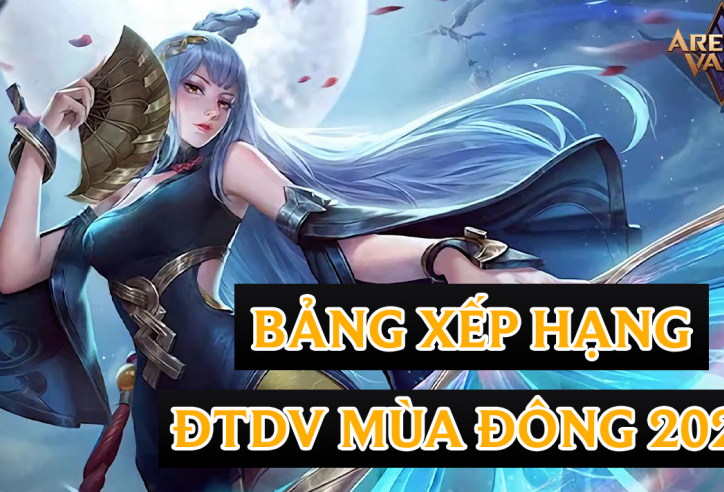 Bảng xếp hạng ĐTDV Mùa Đông 2022 Liên Quân Mobile mới nhất