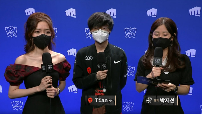 TES Tian: ‘Sau khi thua GAM Esports, mọi người đã im lặng rất lâu’ - CKTG 2022