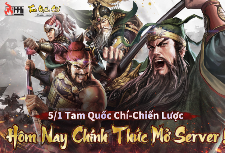 Tựa game Tam Quốc Chí - Chiến Lược chính thức ra mắt