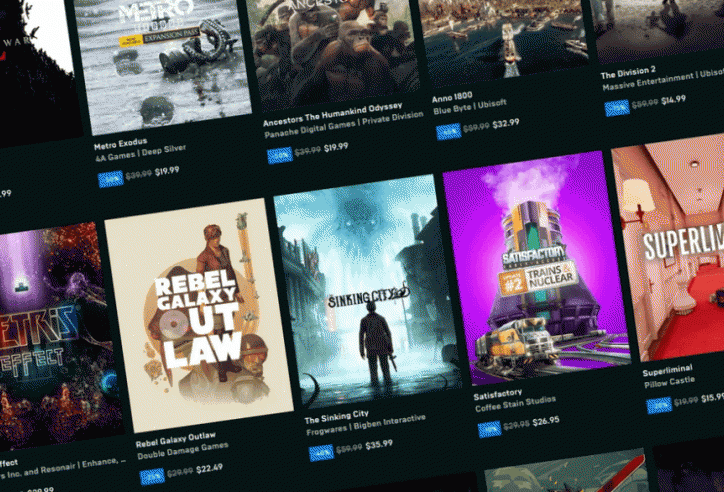 Từ ngày 14/12, Epic Store phát tặng 15 game miễn phí