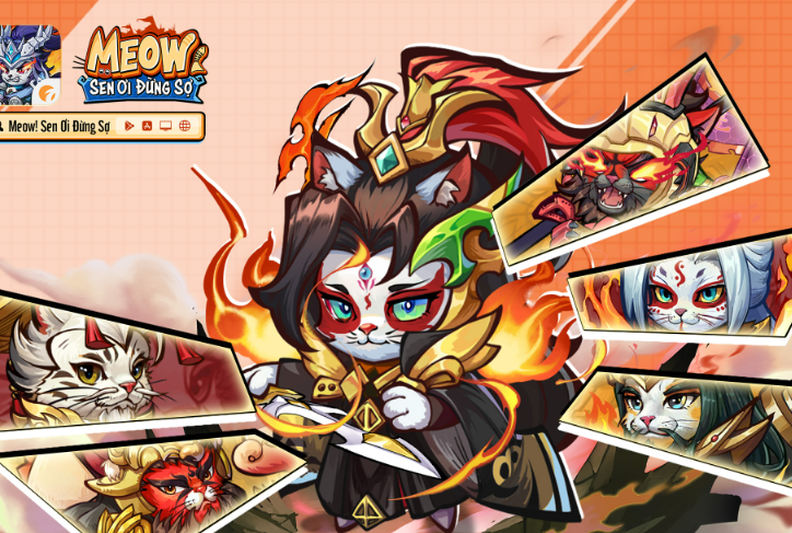 Code Meow Sen Ơi Đừng Sợ mới nhất 07/2025 và cách nhập