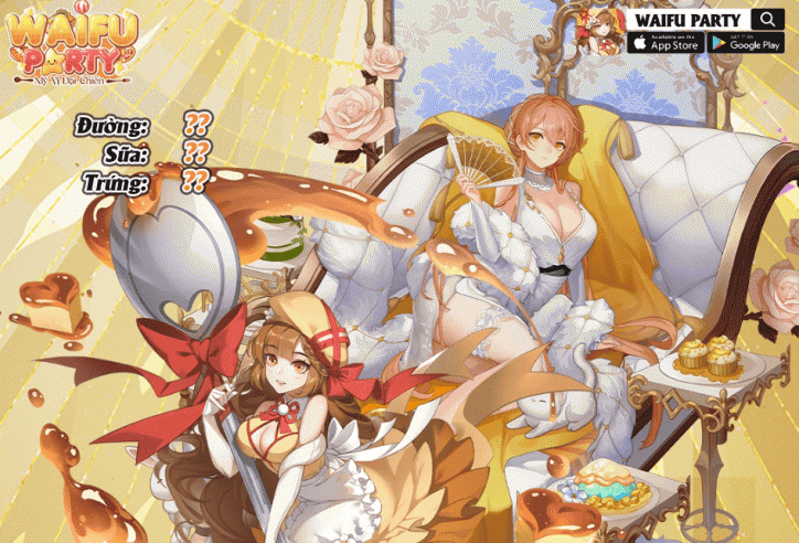 Code Waifu Party Mỹ Vị Đại Chiến mới nhất 06/2025 và cách nhập