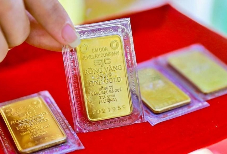 Giá vàng hôm nay trưa 22/5: SJC tiếp đà tăng giá