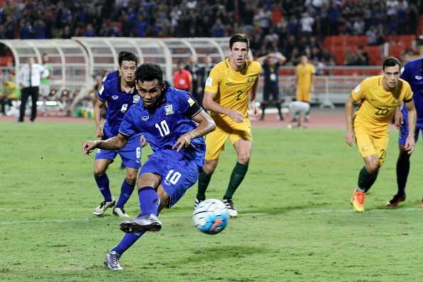 VIDEO: Thái Lan từng tạo cú sốc trước Australia ở Vòng loại World Cup