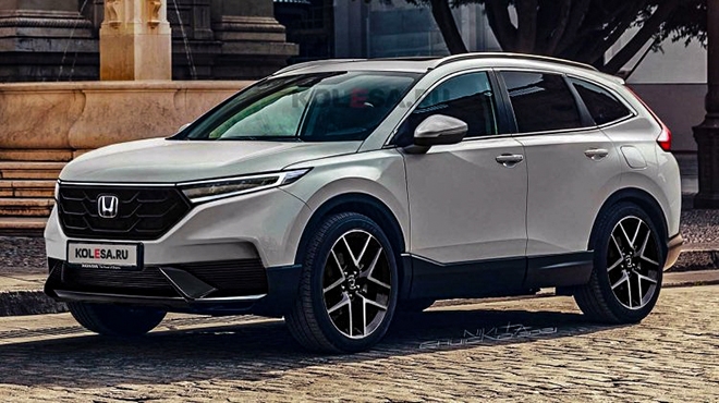 Lộ diện Honda CR-V thế hệ mới: thiết kế 'lột xác' đấu Mazda CX-5