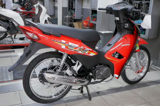 Ảnh thực tế Honda Wave Alpha phiên bản giới hạn vừa ra mắt tại Việt Nam
