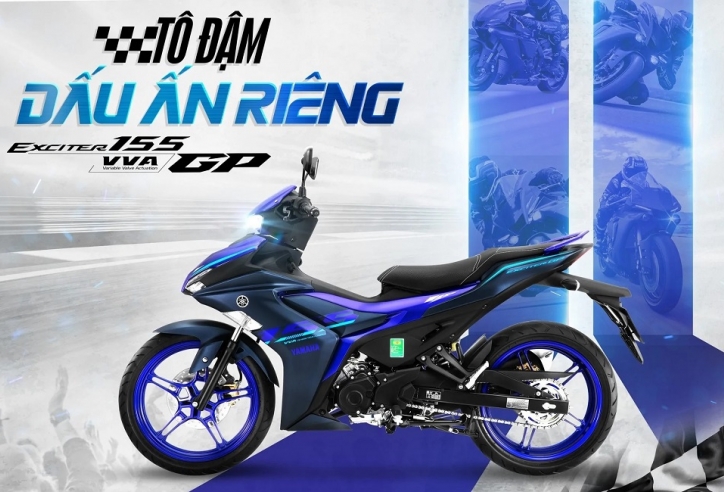 Yamaha Exciter 155 VVA GP mới ra mắt, cạnh tranh Honda Winner X
