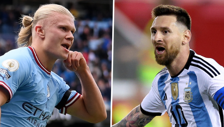 Haaland sánh vai Messi trong danh sách đội hình tiêu biểu mùa giải