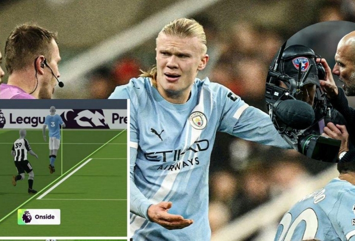 Bị VAR cướp bàn thắng, Pep Guardiola bức xúc hét vào mặt cameraman