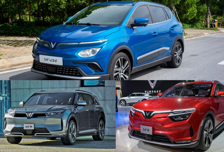 So sánh 3 mẫu xe điện VinFast VF e34, VF 8, và VF 9: Nên mua xe nào?