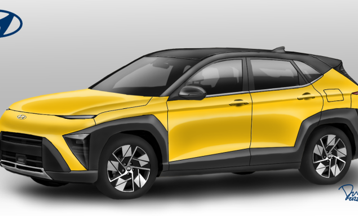 SUV cỡ B chạy điện của Hyundai bất ngờ lộ diện, cạnh tranh Toyota Corolla Cross