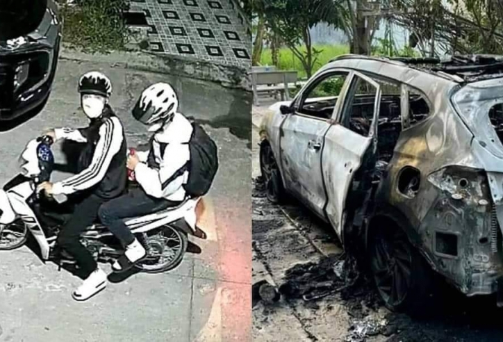 Bắt 2 thanh niên được thuê đốt ô tô hơn 1 tỷ để nhận 5 triệu đồng