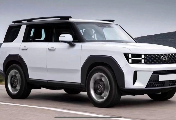 Hyundai Santa Fe 2024 lộ diện rõ nét hơn, nhiều chi tiết “ăn tiền” so với Sorento