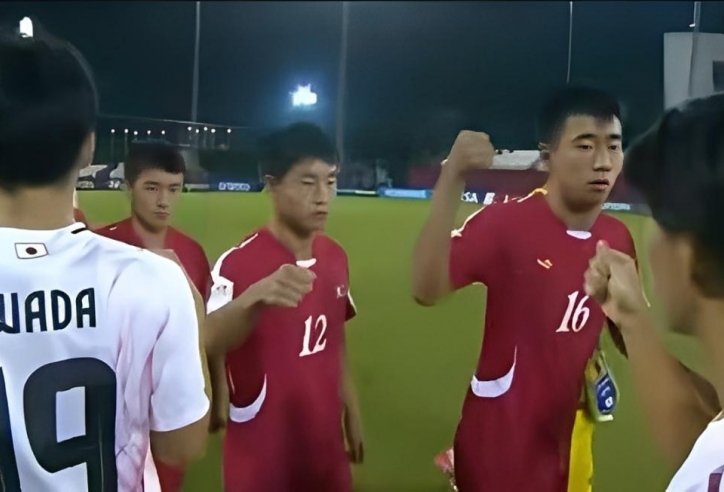 Cầu thủ Triều Tiên có hành động gây sốc đối với Nhật Bản
