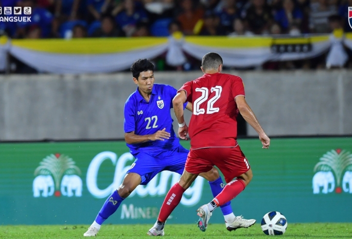 Highlights Thái Lan vs Lebanon: Chủ nhà thắng chật vật