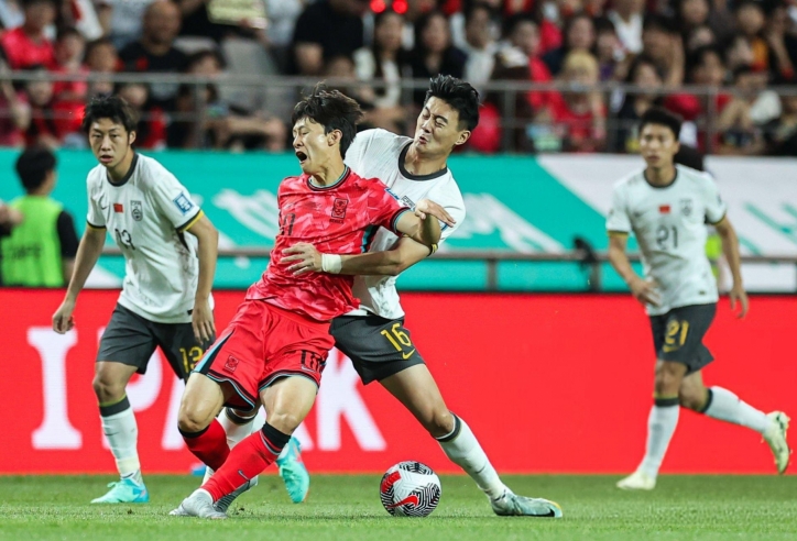 Trực tiếp Hàn Quốc vs Trung Quốc, 18h00 hôm nay 7/7