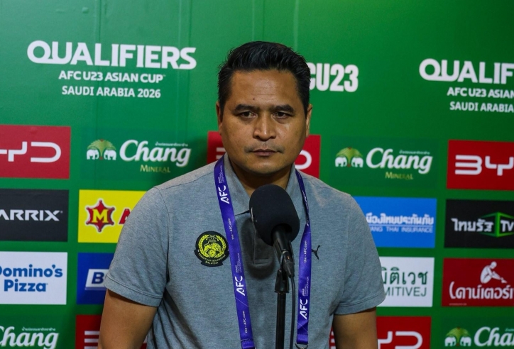 HLV Malaysia nói điều bất ngờ khi thua sốc tại Vòng loại U23 Châu Á