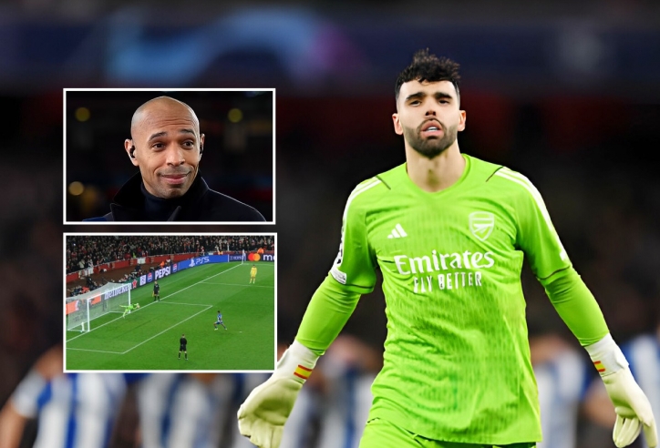 Thierry Henry tiên tri đúng thủ môn Arsenal cản phá thành công penalty