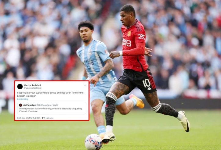 Marcus Rashford đáp trả CĐV, thay ảnh đại diện khó hiểu