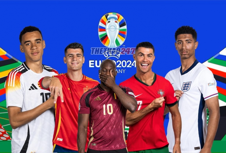 Nhánh đấu Euro 2024: Toàn 'ông lớn' đại chiến