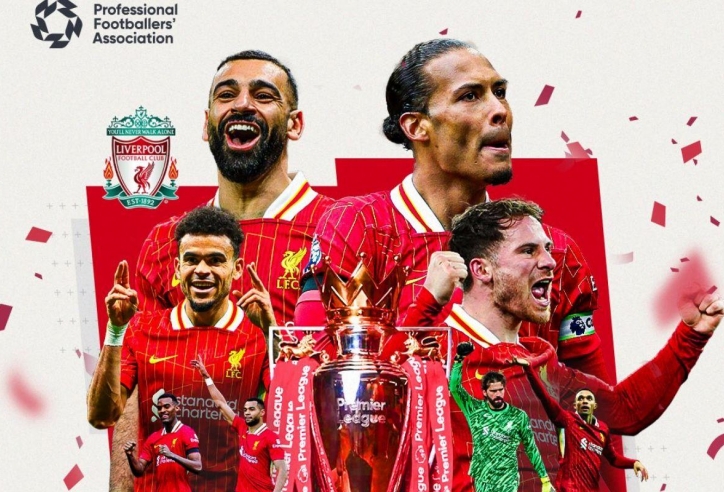 Liverpool vô địch Ngoại hạng Anh mùa 2024/25