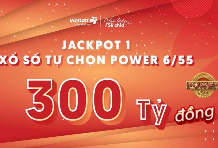 Vietlott Power 6/55 chạm mốc 300 tỷ đồng, tạo cơn sốt vé số chưa từng có