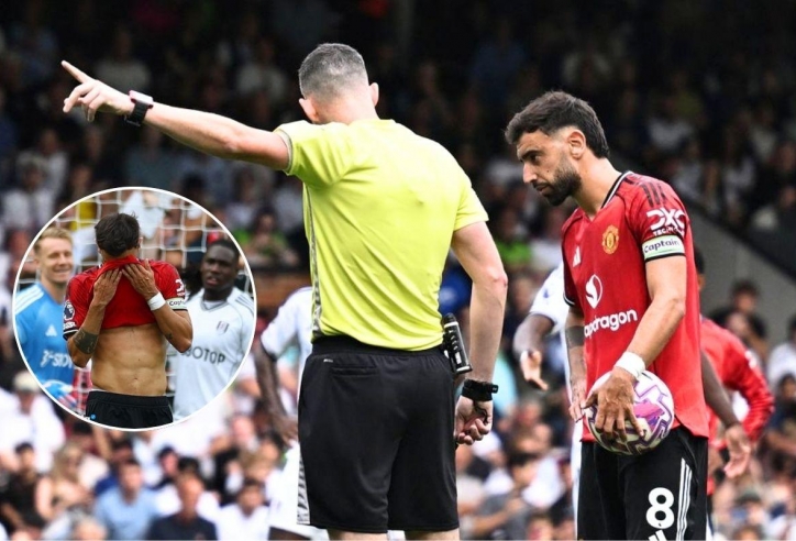 Bruno Fernandes đá hỏng phạt đền, trọng tài bất ngờ bị chỉ trích