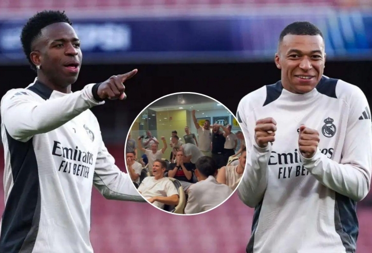 Đội bóng ăn mừng như vô địch khi bốc thăm trúng Real Madrid tại C1