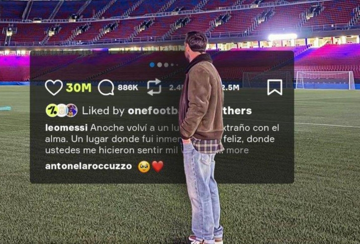 Chuyến thăm Nou Camp của Messi xác lập kỷ lục