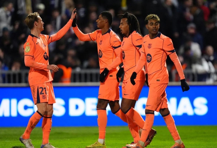 Barca thắng đội hạng 3, vào vòng 1/8 cúp nhà Vua