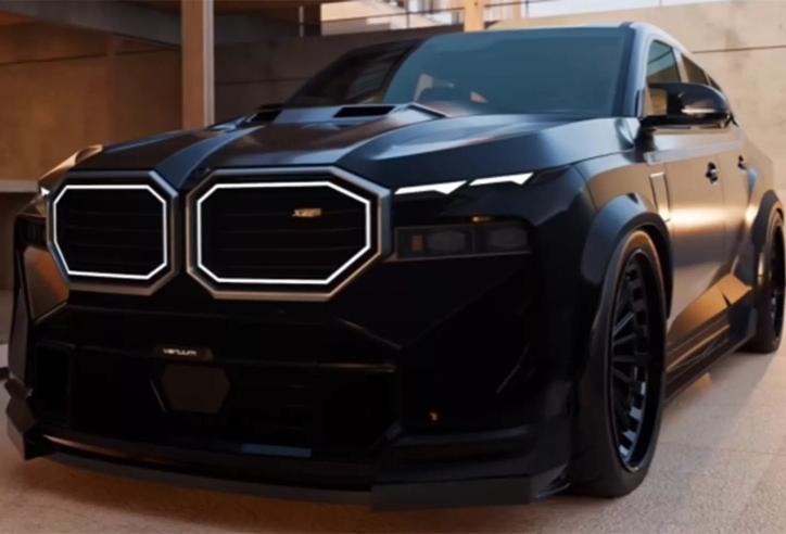 Mãn nhãn với bộ bodykit 'ông hoàng bóng đêm' của SUV hiệu suất cao - BMW XM