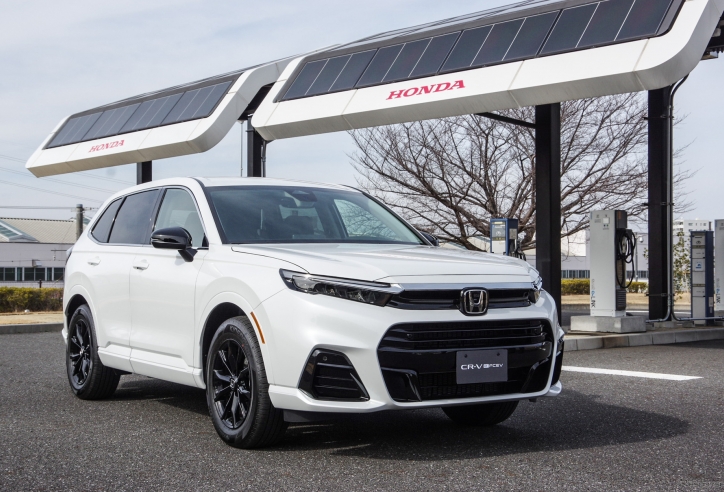 Loạt ảnh chi tiết Honda CR-V e:FCEV chạy nhiên liệu 'siêu sạch' vừa ra mắt