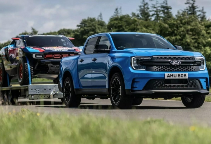 Ford Ranger MS-RT PHEV: Bán tải thể thao “lai điện” chính thức trình làng