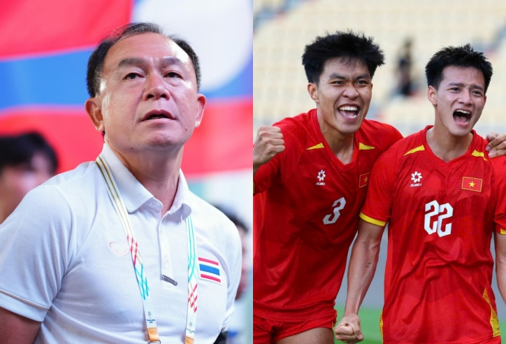 HLV Thái Lan chỉ thẳng sức mạnh của U22 Việt Nam ở SEA Games