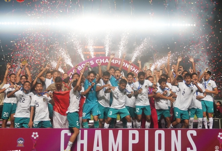 U16 Indonesia nhận 'mưa tiền thưởng' sau chức vô địch Đông Nam Á